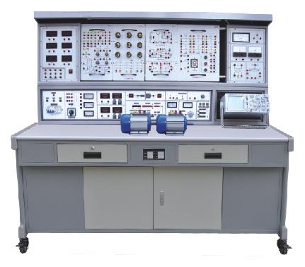 立式電工模電數(shù)電實驗臺，電氣控制帶直流電機實驗設(shè)備