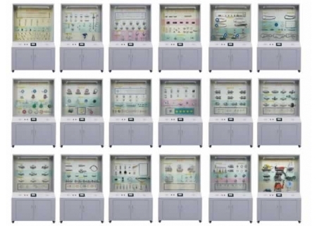 YL-813型精選型《機械零件設(shè)計》示教陳列柜