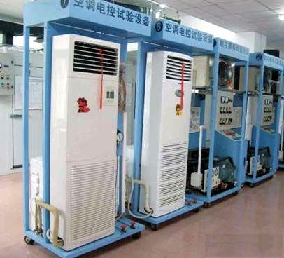 柜式空調(diào)技能實(shí)訓(xùn)考核裝置，柜式空調(diào)實(shí)訓(xùn)考核設(shè)備