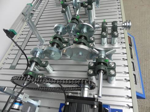 SHYL-JXCX01型 機械系統(tǒng)創(chuàng)新搭接及運動測試實訓(xùn)平臺,機械實訓(xùn)臺